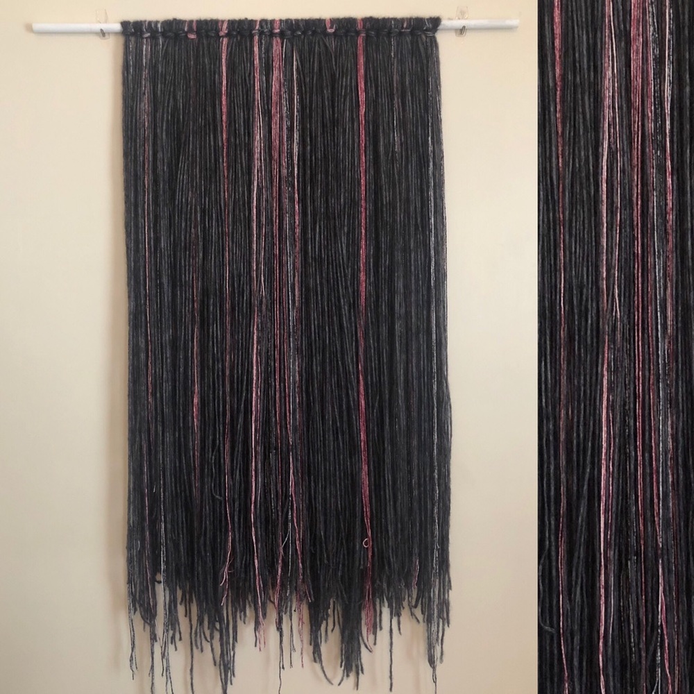 Handmade Boho Wool & Cotton Wall Tapestry